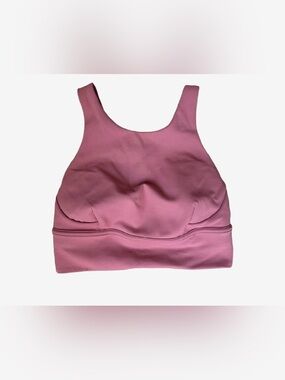 NWOT Lululemon Mauve Pink Athletic Crop Tank